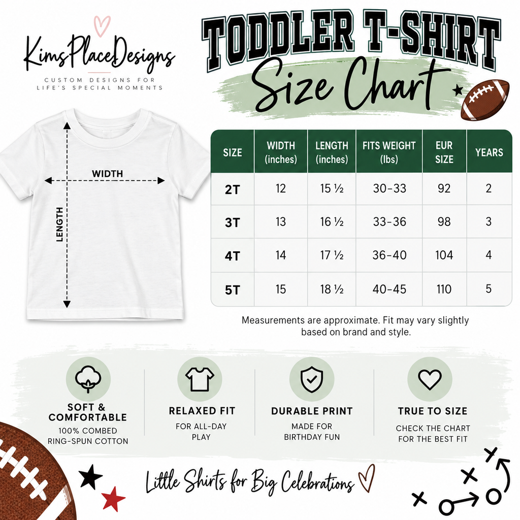 2nd Birthday Football Shirt – Birthday Boy